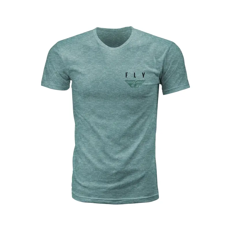 Fly Racing Fly K121 Performance Tee – Dusty Blue Heather, 2X-Large 1