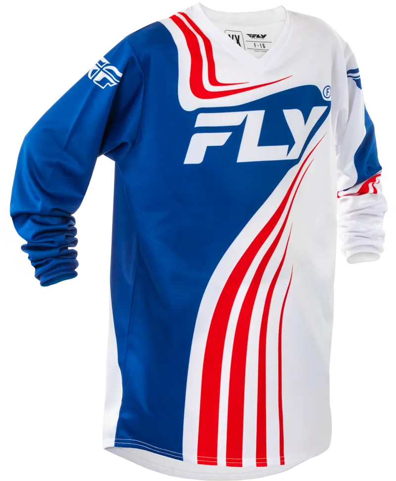 Fly Racing Youth F-16 Motocross Jersey – Lightweight Performance Fit