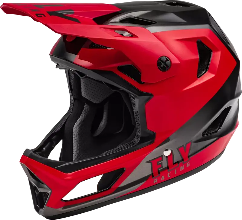 Fly Racing Youth Rayce Mx Helmet – Red/Black 1