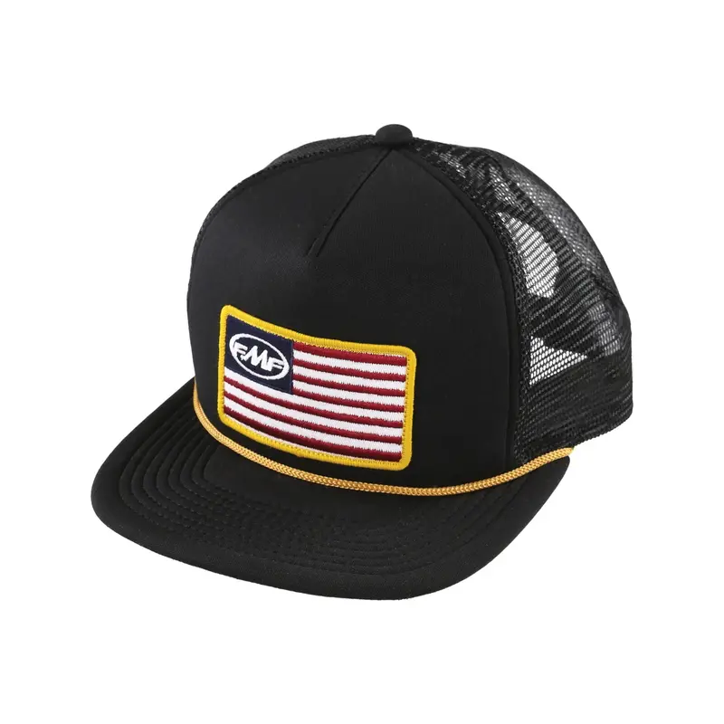 Fmf Stars And Bars Black Bucket Hat – Universal Fit, Model 782-0110 1