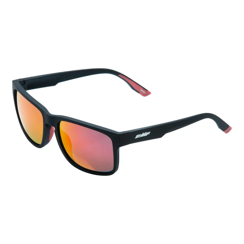 Fmf Vision Gears Mt Sunglasses – Matte Black Frame With Red Mirror Lens | Part #78-4008 1