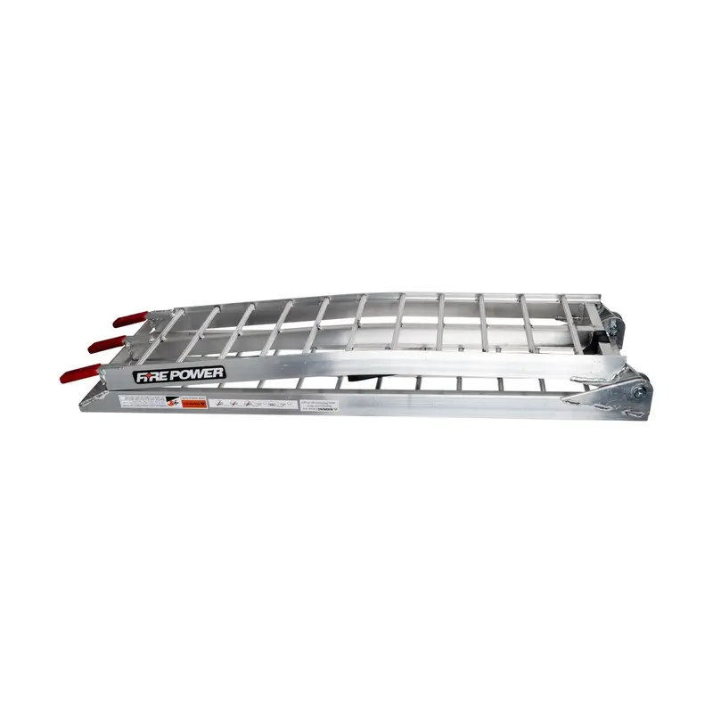 Folding Curved Aluminum Atv Ramp – 88″ × 11.25″ Compact Carry Solution 1
