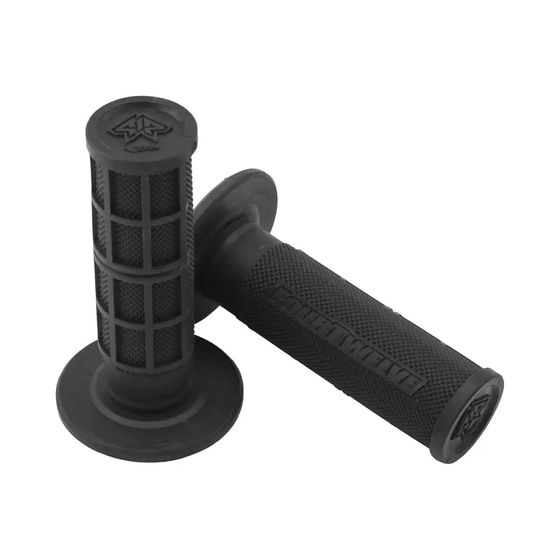 Four Twelve 7/8" Pee Wee & Pit Bike Mini Grips – Black – Part #19-5120 1