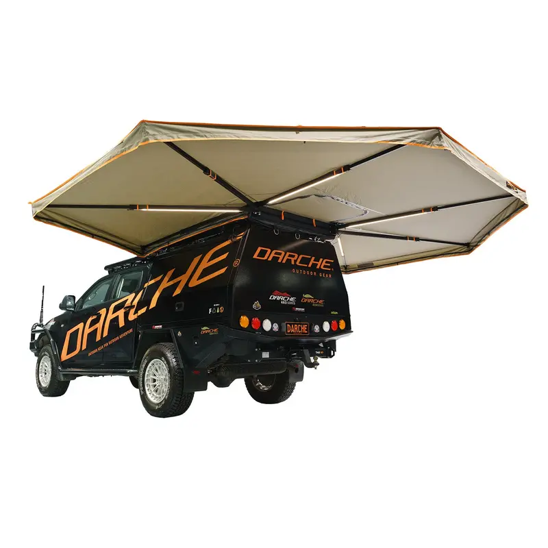 Freestanding 360° Rotating Awning System 1