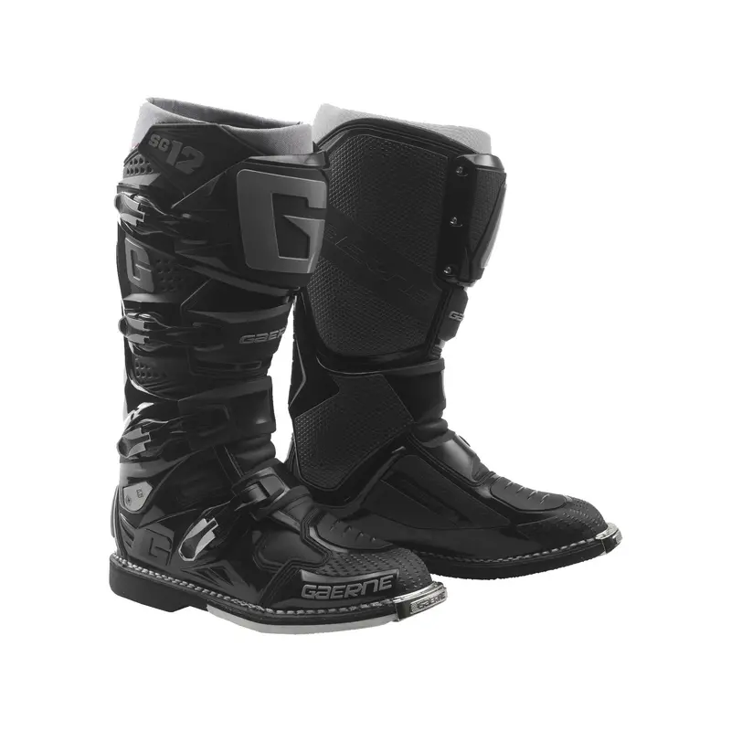 Gaerne Sg-12 Off-Road Boots – Black, Size 10 1