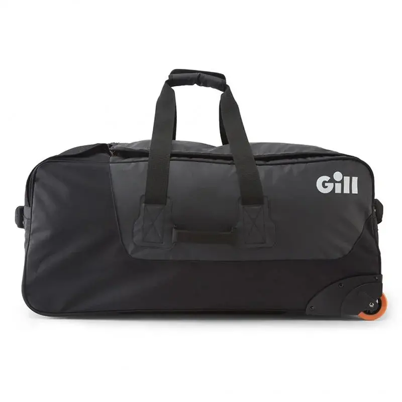 Gill Rolling Jumbo 115L Black Gear Duffel 1