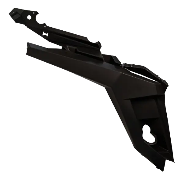 Gloss Black Rear Right Fender Flare For Polaris Rzr Side-By-Side Vehicles - 5455187-070 1
