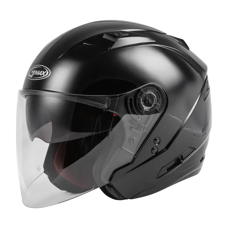 Gmax Of-77 Open-Face Helmet – Matte Black, Extra Large 1