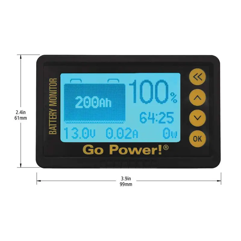 Go Power Battery Monitoring Kit With Digital Display 1