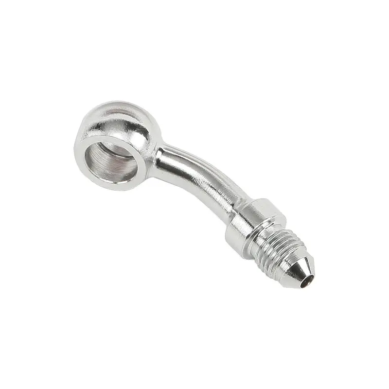 Goodridge 35° Chrome Banjo Fitting – 3/8" Angle 1