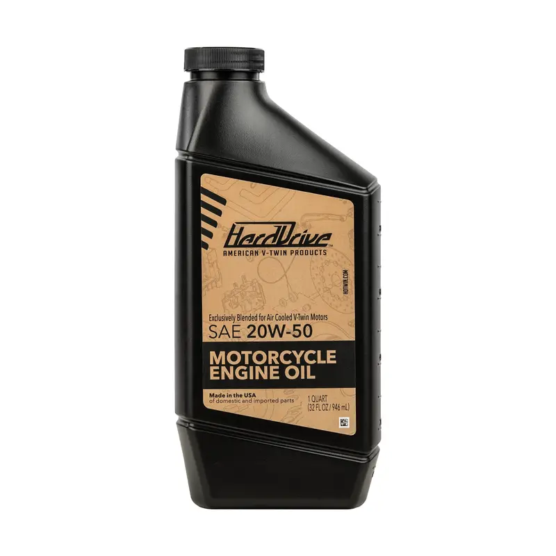 Harddrive Engine Oil – 20W-50, 1-Quart Bottle (Case Of 12) 1
