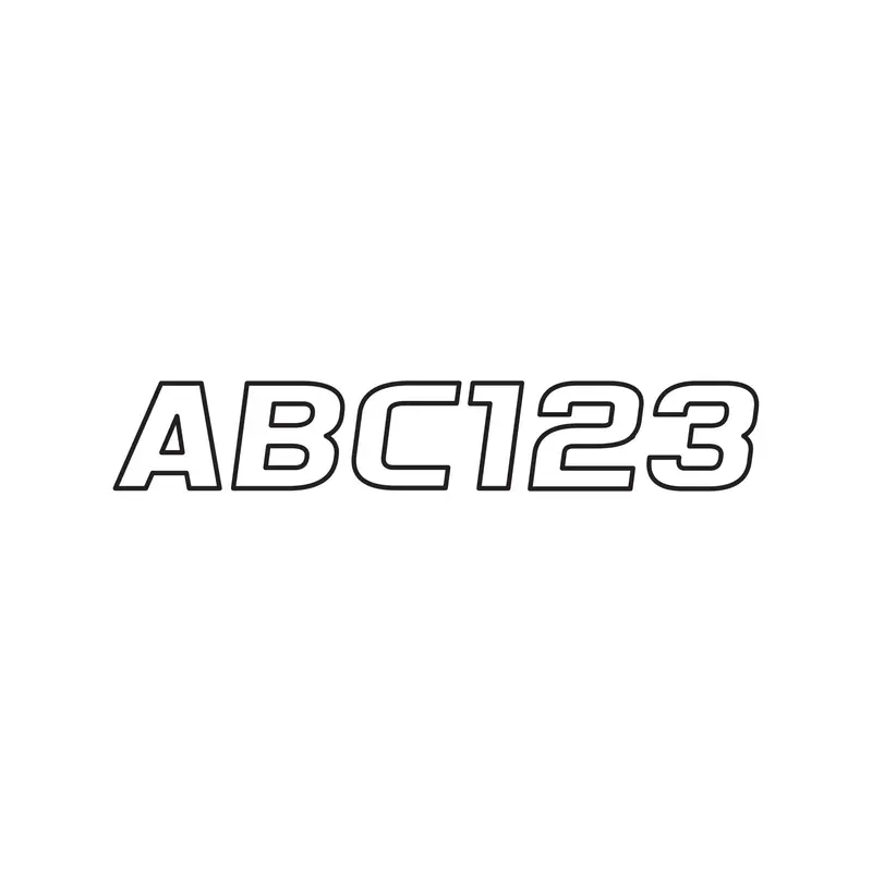Hardline 700 Pwc Registration Kit – White And Black (Model 11-6271) 1