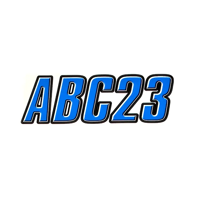 Hardline Series 800 Registration Kit – Blue And Black Trim (Model 11-6221) 1