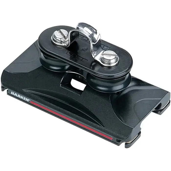 Harken 1250 Small Boat Cb Traveler Car With Fixed Sheaves 1