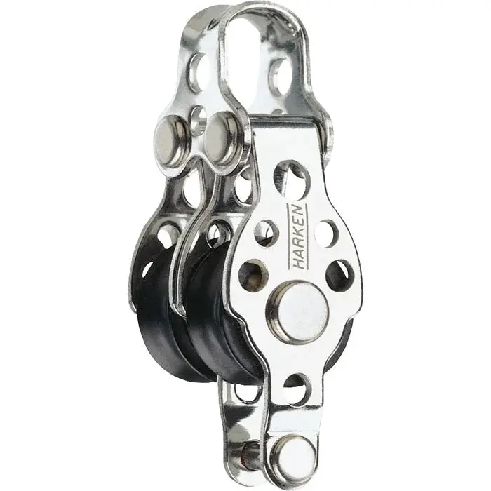 Harken 16Mm Airblock Double Block With Becket – Dual-Sheave Rigging Option 1