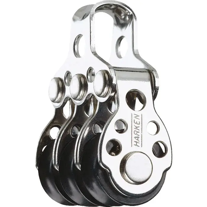Harken 16Mm Airblock Triple Block – Three-Sheave Lightweight Pulley 1