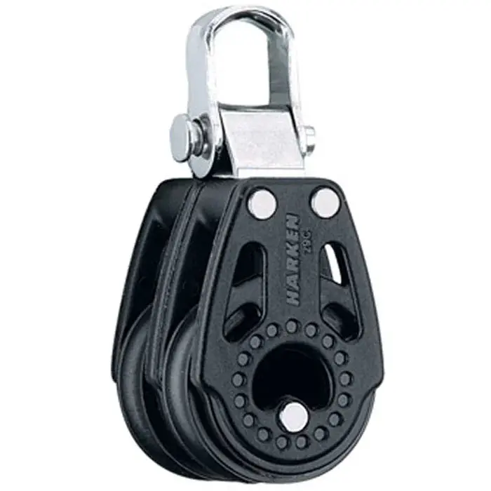Harken 29Mm Carbo Double Fixed Pulley Block 1