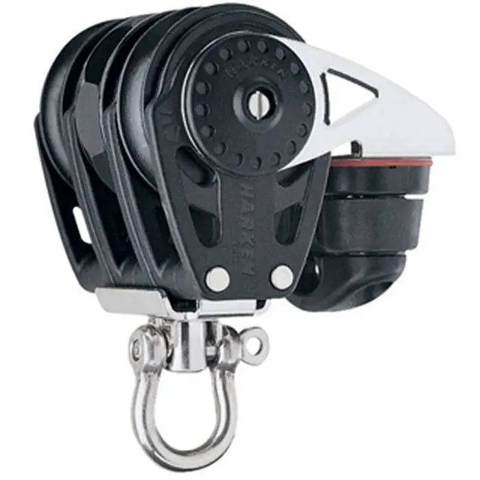 Harken 40Mm Carbo Ratchet Triple Block With Swivel Head And Carbo-Cam 1