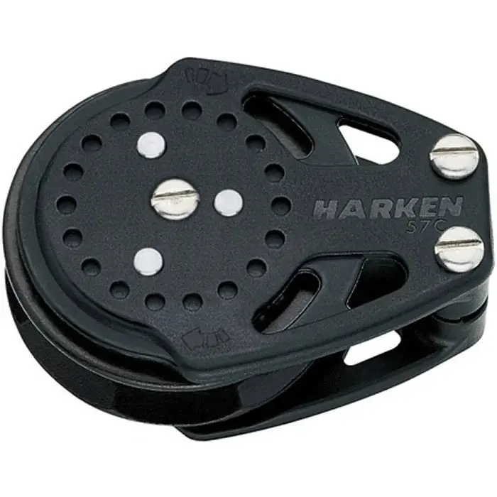Harken 75Mm Carbo Ratchamatic Cheek Block 1