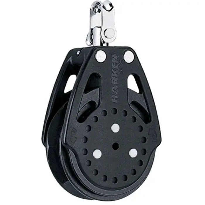 Harken 75Mm Carbo Ratchamatic Single Block With Swivel Head 1