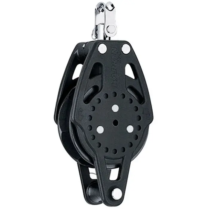 Harken 75Mm Carbo Ratchamatic Single Block With Swivel Head And Becket 1