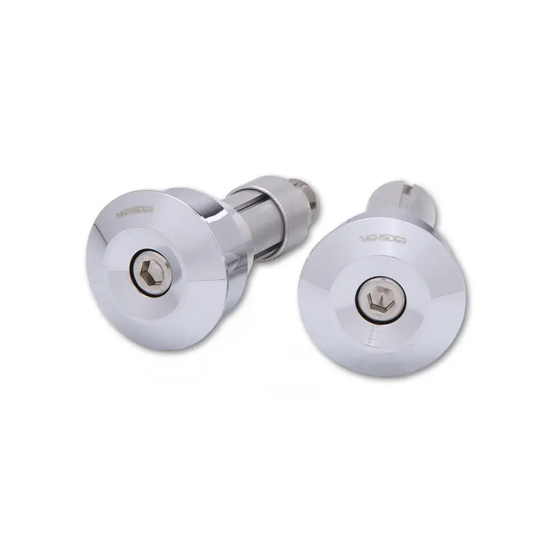 Highsider Dot-Certified Chrome Bar Ends For Handlebars – 58-2003 1