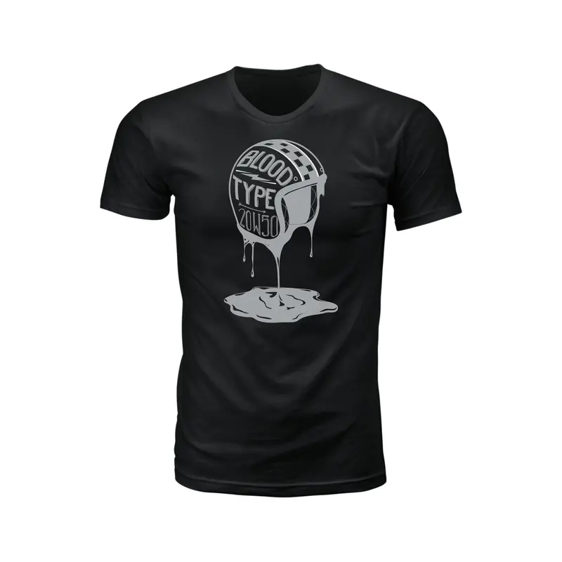 Highway 21 Blood Type Print T-Shirt In Black – Size 3X 1