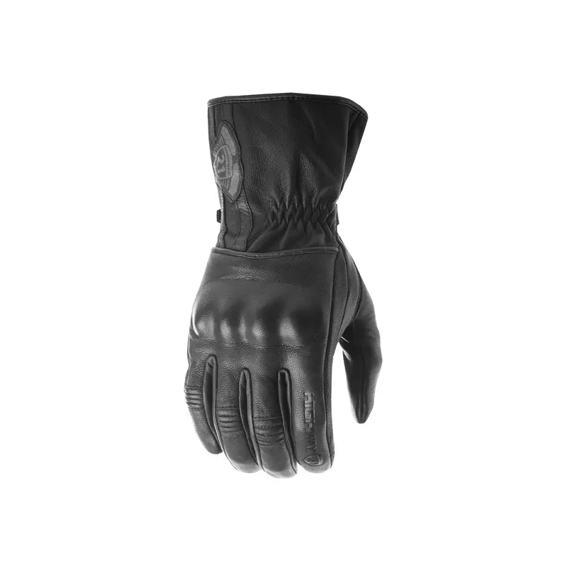 Highway 21 Hook-Style Motorcycle Gloves – Black, Size 2X 1
