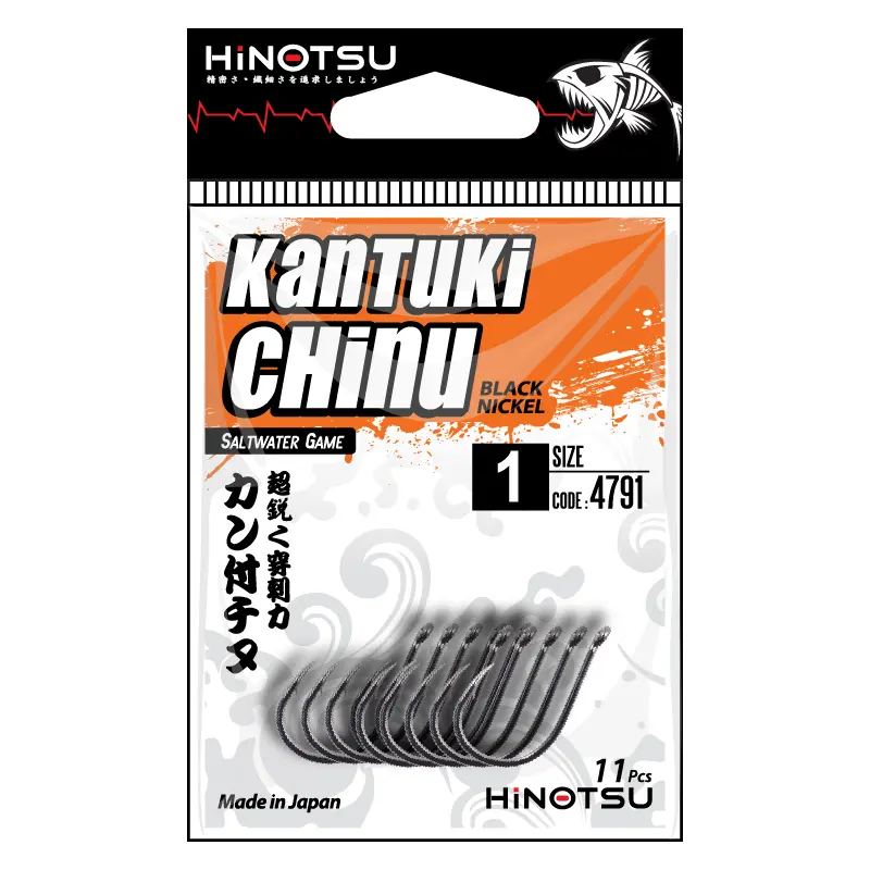 Hinotsu Kantuki Chinu Hooks – Light-Tackle Surf & Pier Fishing Series 1