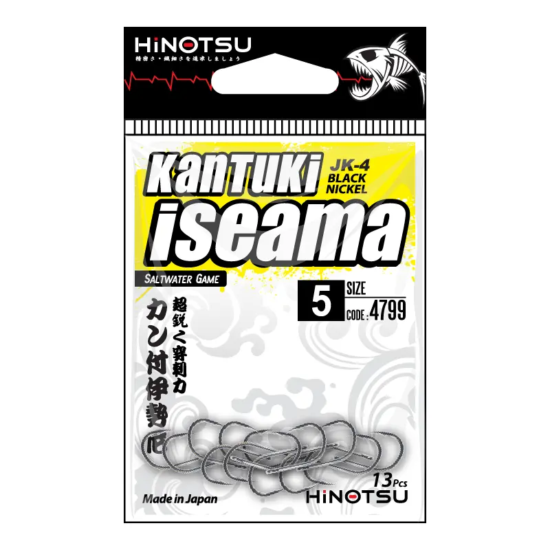 Hinotsu Kantuki Iseama Hooks – Jk-4 Model (4799) 1