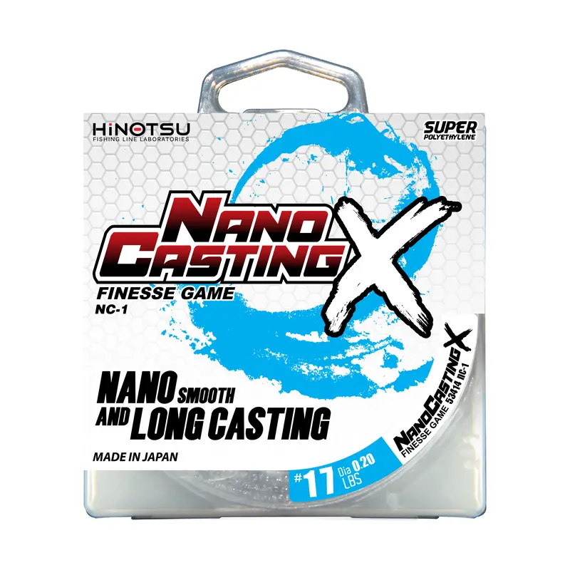 Hinotsu Nc-1 Nano Casting Line – Ultra-Thin, Low-Drag Braid For Precision Casting 1