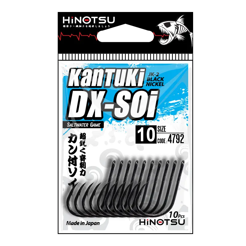 Hinotsu Soi W/Ring Hooks – Saltwater Fishing Hook Series 1