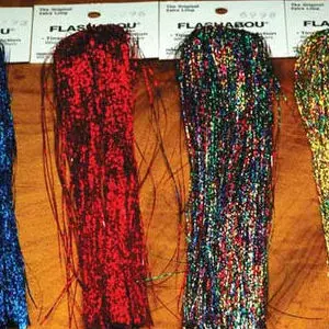Holographic Flashabou – Iridescent Flash Material For Attractant Fly Accents 1