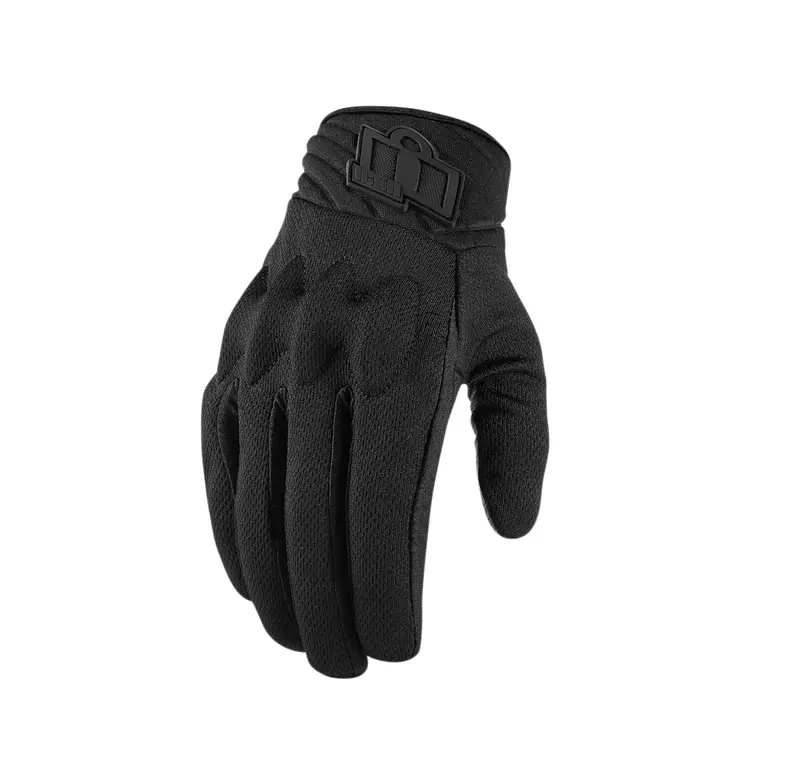 Icon Anthem 2 Ce Certified Men’S Motorcycle Gloves – Stealth Black, Size 4X 1