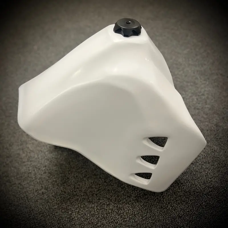 Ims 6.6-Gallon White Fuel Tank Compatible With Kawasaki Models (57-3434) 1