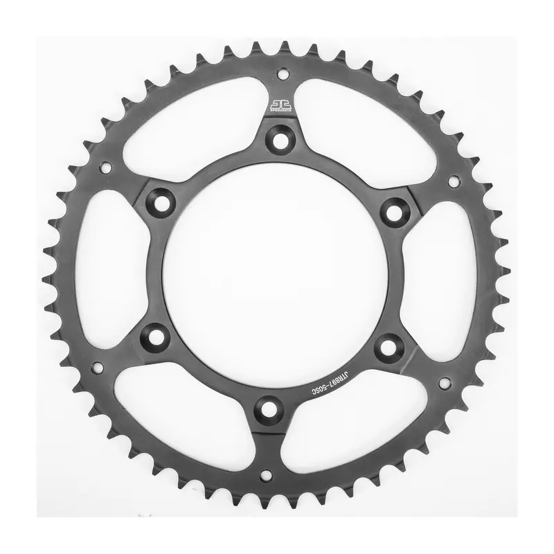 Jt Rear Steel Sprocket – 49T, 520 Pitch, Silver Chrome, Optimized For Kawasaki & Suzuki 1