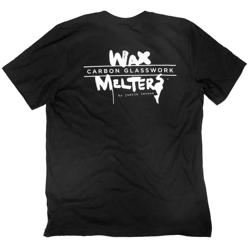 Jt Wax Melter Graphic T-Shirt – Minimalist Black Crewneck 1