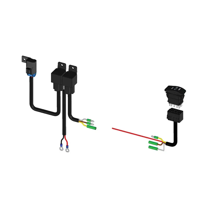 Kfi Hydraulic Actuator Wiring Harness – Universal Compatibility, Plug-And-Play Design, 10-6940 1