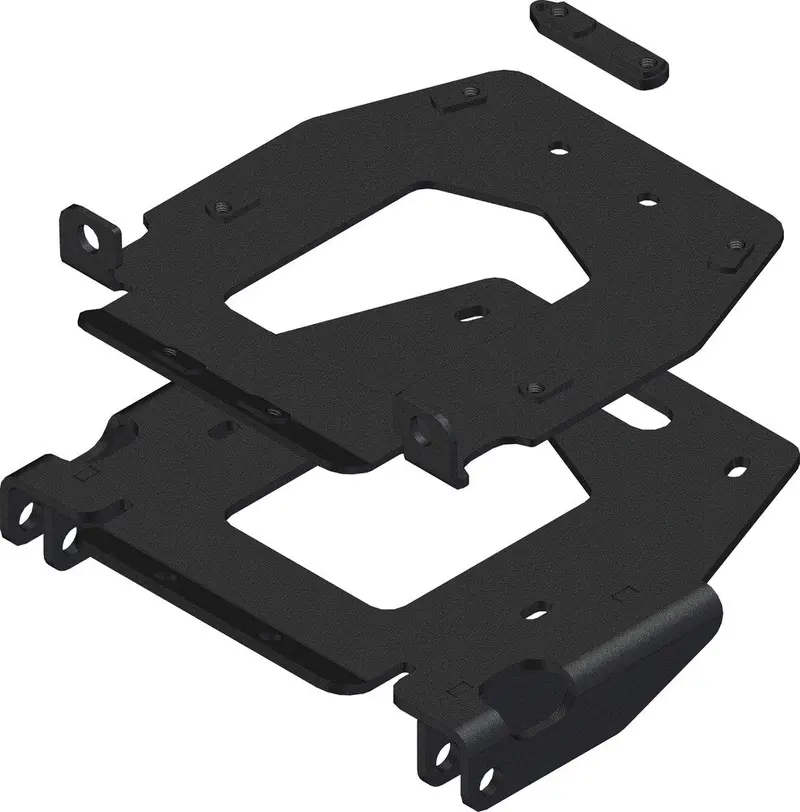 Kfi Universal Utv Snow Plow Mount – Adjustable Frame-Mount System 1