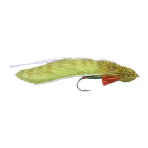 Kiwi Zonker Strip – Olive Colored Streamer Material 1