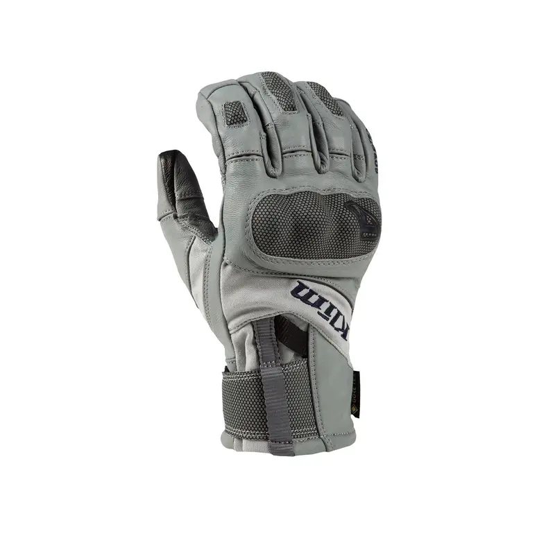 Klim Adventure Gtx Short Glove – Monument Gray, Size Medium 1