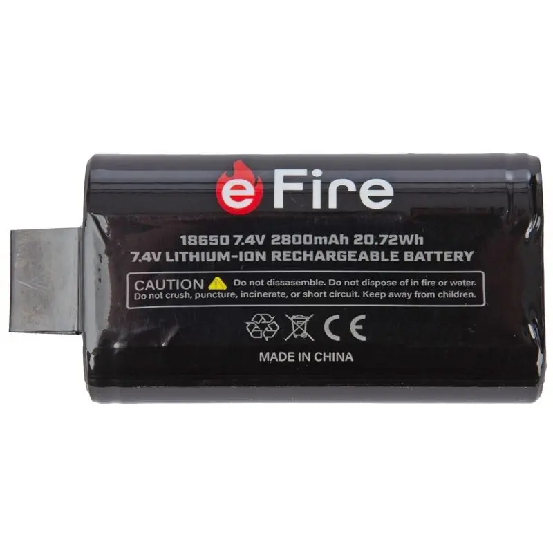 Klim Efire Goggle Replacement Battery – Black Compact Pack 1