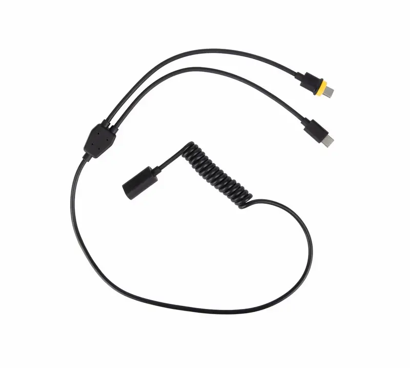 Klim Efire Usb-C Dual-Function Goggle Extension Cable 1