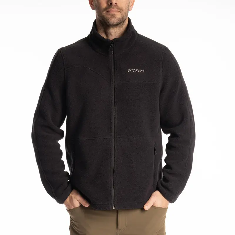 Klim Men'S Teton Crest Fleece Jacket – Large Black (Model 6603-000-140-000) 1
