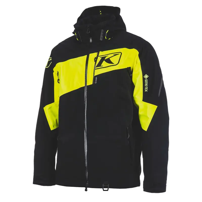 Klim Storm Jacket – Large Black Waterproof Riding Jacket With Hi-Vis Trim 1
