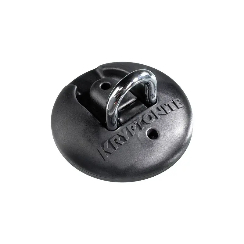 Kryptonite Stronghold Ground Anchor – 7.5-Inch X 1.625-Inch Steel Security Anchor (Model #57-9776) 1