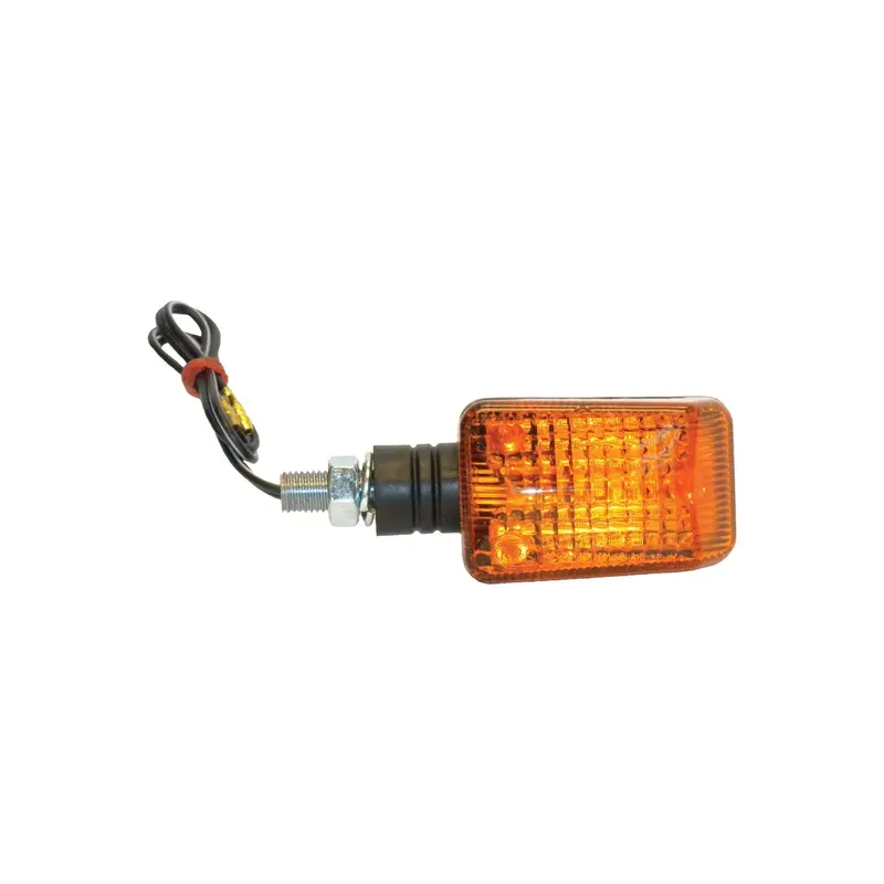 K&S Universal Black Turn Signal Lights With Amber Lens – Dual-Function Led – 225-7500 1