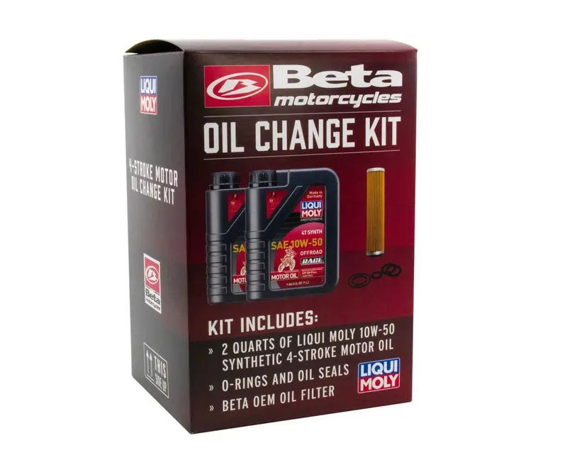 Liqui Moly 10W-50 Full-Synthetic 4-Stroke Engine Oil Change Kit 1