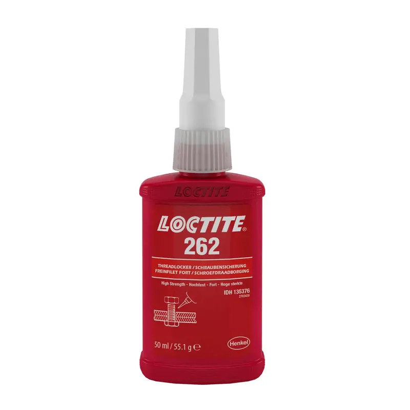 Loctite 262 Red Threadlocker – Permanent Strength Formula 1
