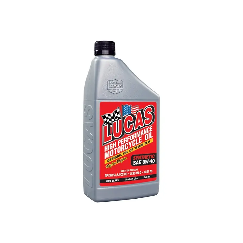Lucas Synthetic 0W-40 Full-Synthetic Engine Oil – 1 Quart 1